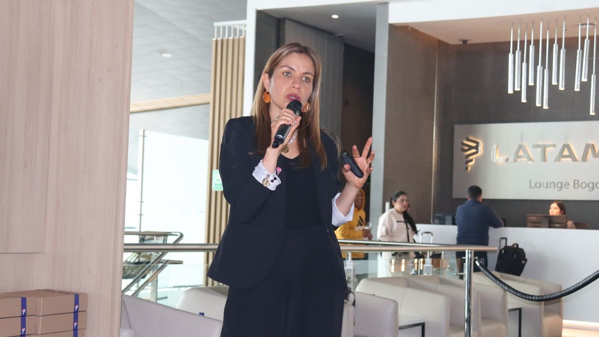 Erika Zarante Bahamón, CEO de Latam Airlines Colombia.