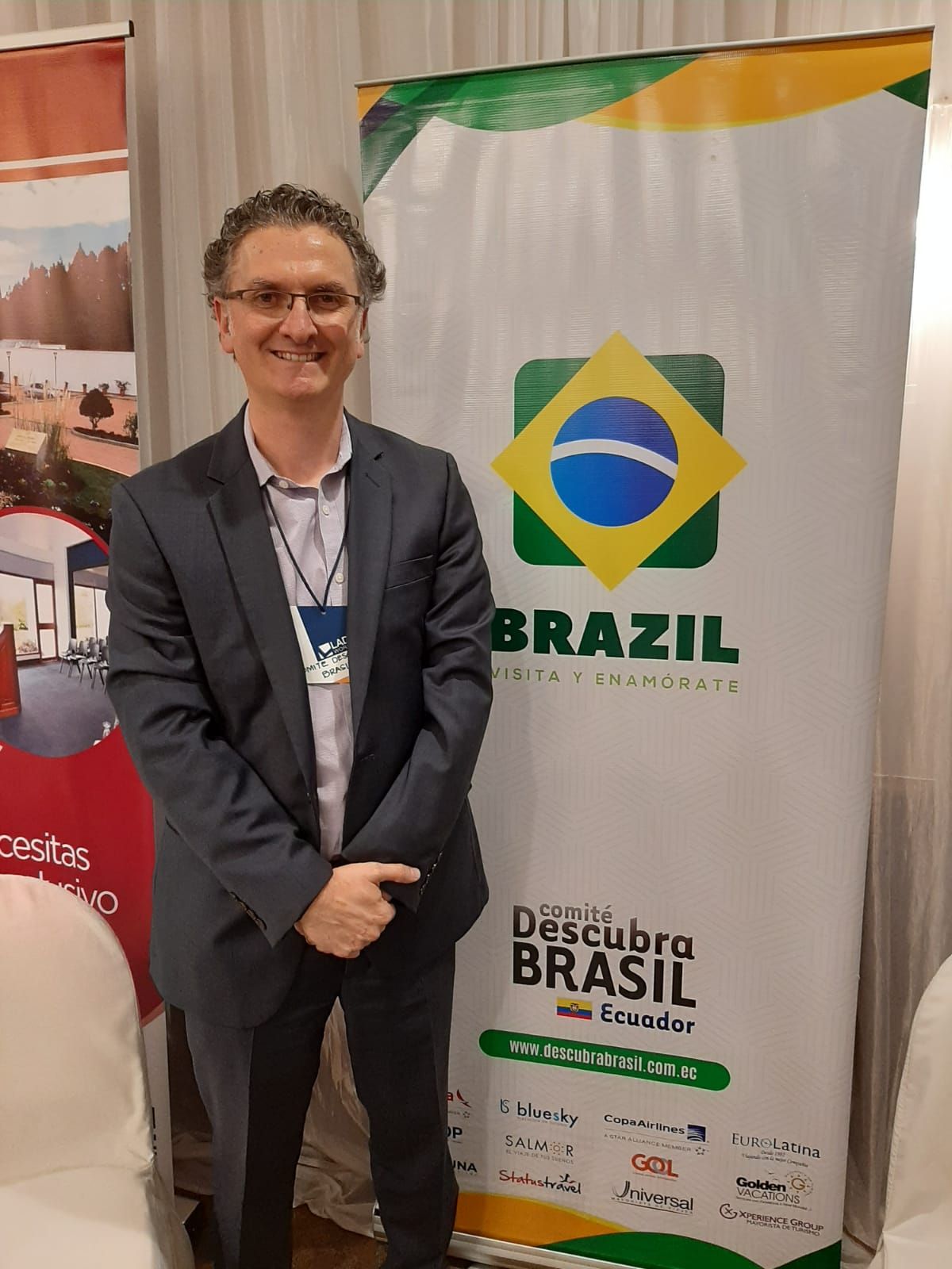 Alberto Sáenz Ferri expuso la oferta turística de Brasil en el Workshop de Ladevi Quito. 