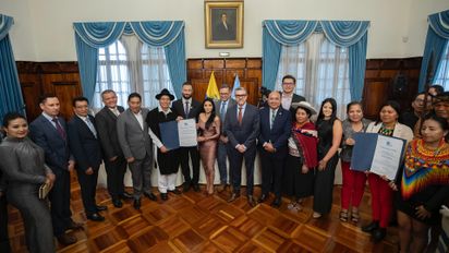 Ecuador suma dos nuevos geoparques mundiales UNESCO: Tungurahua y Napo Sumaco