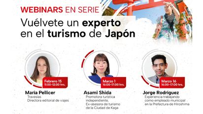 JNTO busca que más agencias y operadores de viaje promuevan la visita a Japón.
