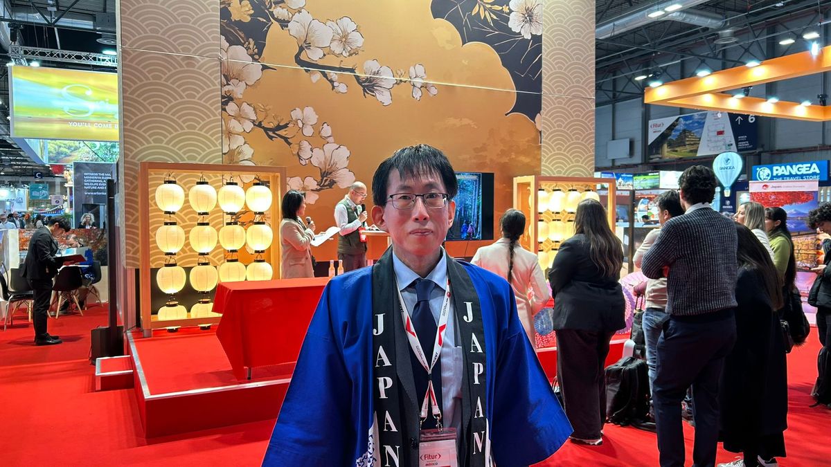 Hajime Kishi, manager de JNTO en España, habló acerca del incremento de españoles a Japón.&nbsp;