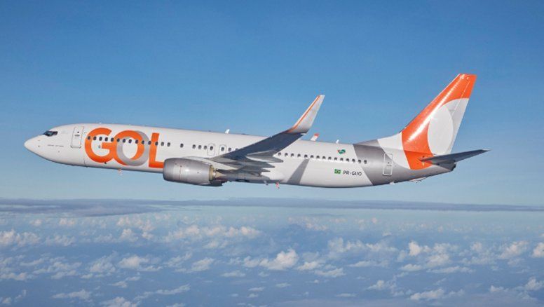 Un Boeing B-737NG de Gol Linhas Aéreas