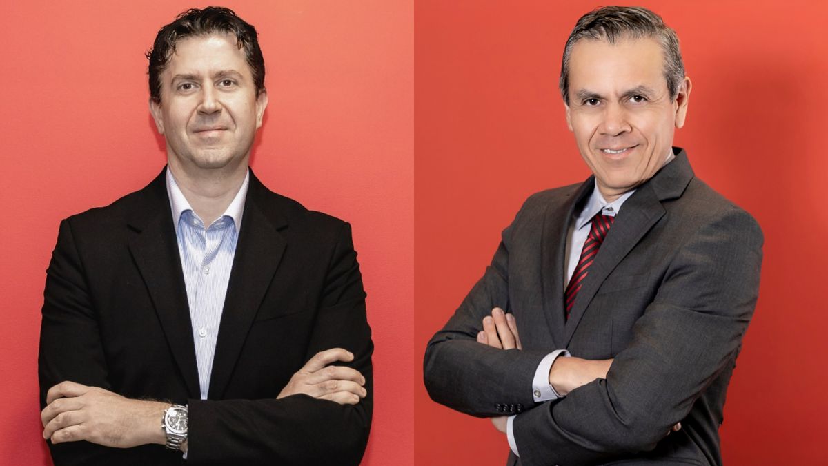 Otto Gergye, Chief Commercial Officer y David Alem&aacute;n, director de Ventas de Avianca para Colombia y Sudam&eacute;rica.