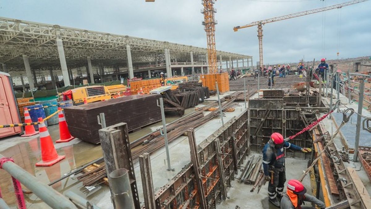 El Aeropuerto Internacional Jorge Chávez registra un avance del 60%. - Ladevi Medios y Soluciones El Aeropuerto Internacional Jorge Chávez registra un avance del 60%.