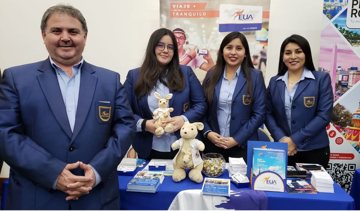 Stand de Euroamerican Assistance en el Workshop de Ladevi edición Perú 2024.