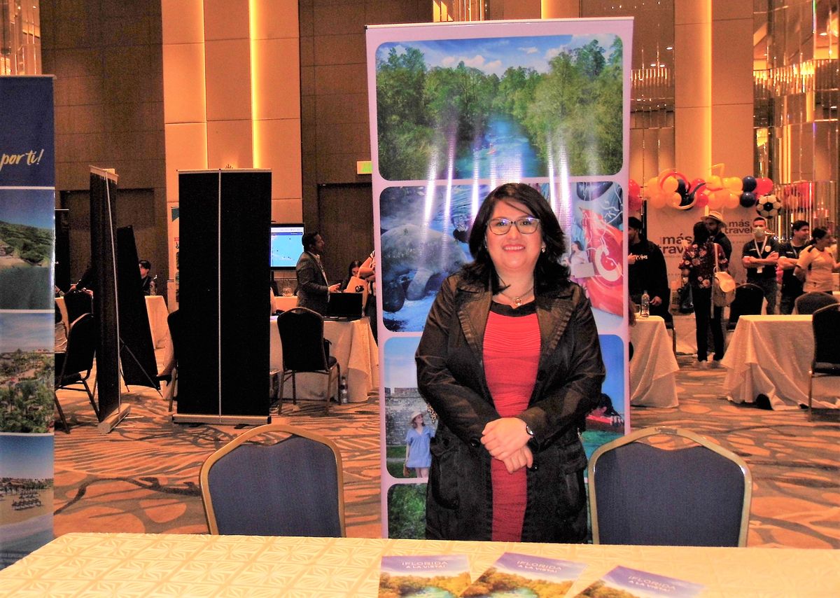 María Alexandra Ordóñez, gerenta de turismo de Aviareps, empresa representante de Visit Florida en Ecuador. - Ladevi Medios y Soluciones María Alexandra Ordóñez, gerenta de turismo de Aviareps, empresa representante de Visit Florida en Ecuador.