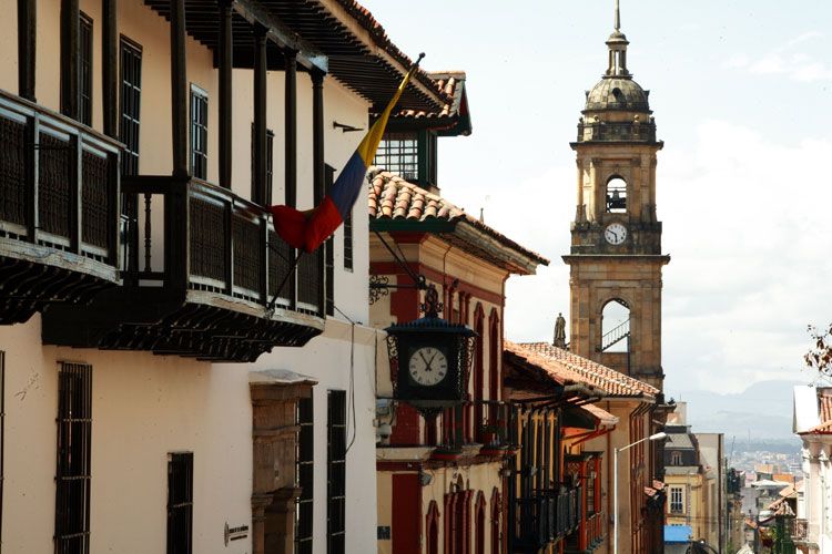 La Candelaria, centro histórico de Bogotá, conserva un rico patrimonio arquitectónico
