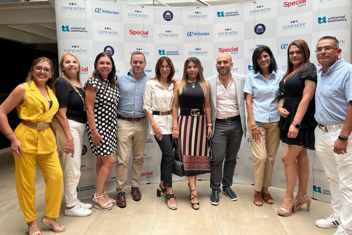 Ejecutivos de Grupo GEA en el lanzamiento de la nueva mayorista Conexión TS. - Ladevi Medios y Soluciones Ejecutivos de Grupo GEA en el lanzamiento de la nueva mayorista Conexión TS.