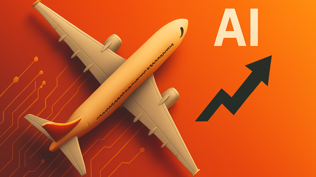 La inteligencia artificial, cada vez más esencial en la operatoria de las aerolíneas. 