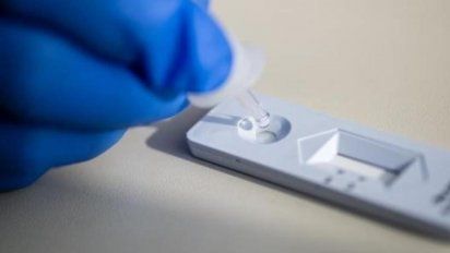 Test covid de antígenos.