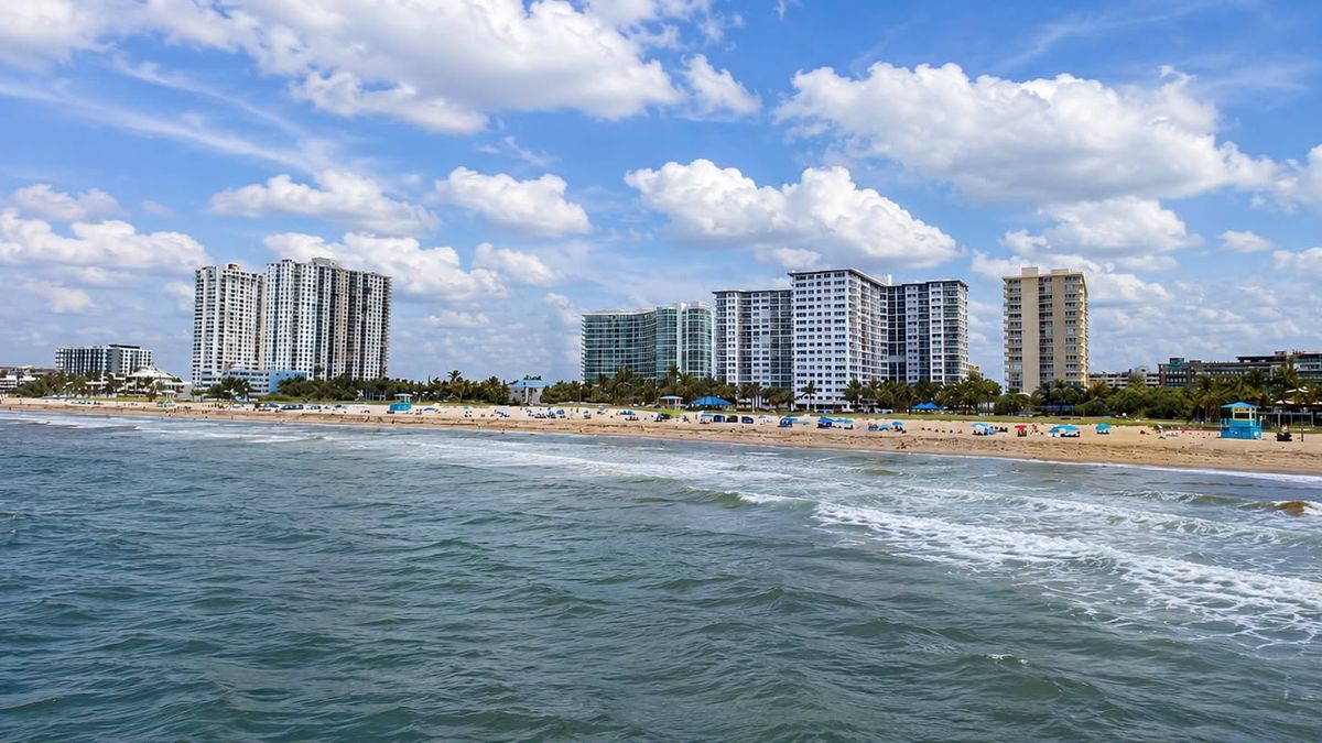 Vistas de Pompano Beach. Vistas de Pompano Beach.