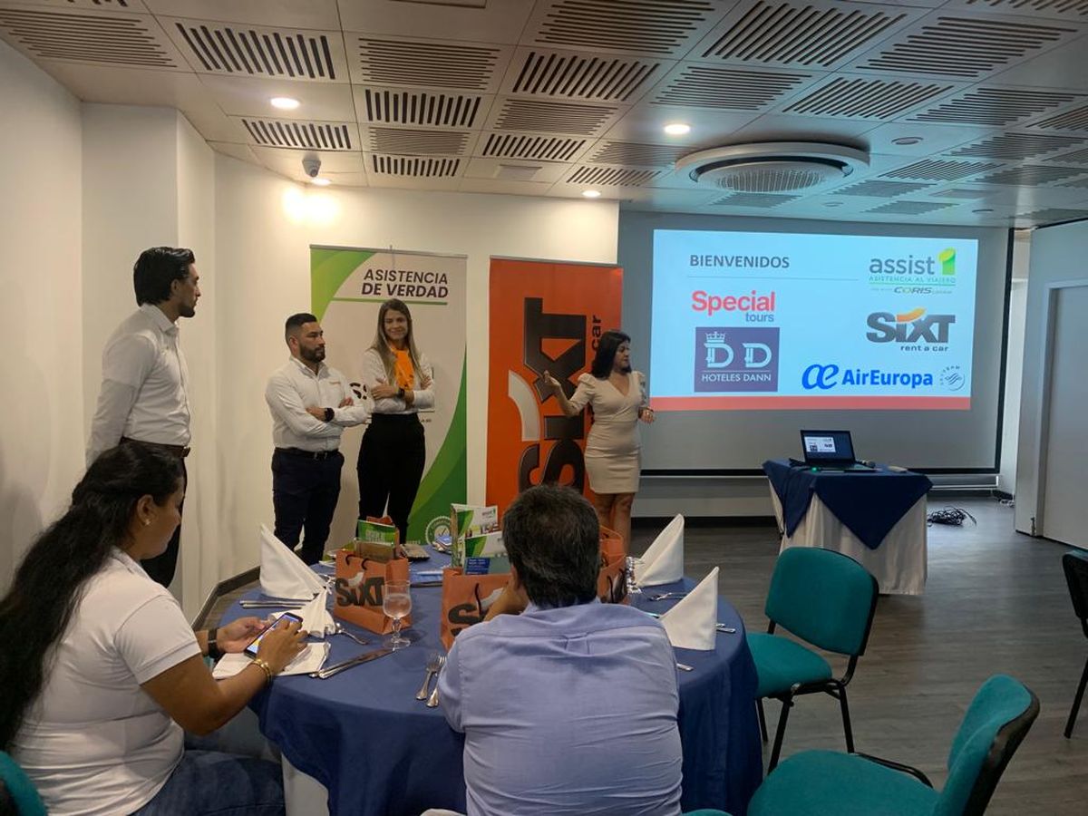 Capacitaciones de Air Europa en Colombia.