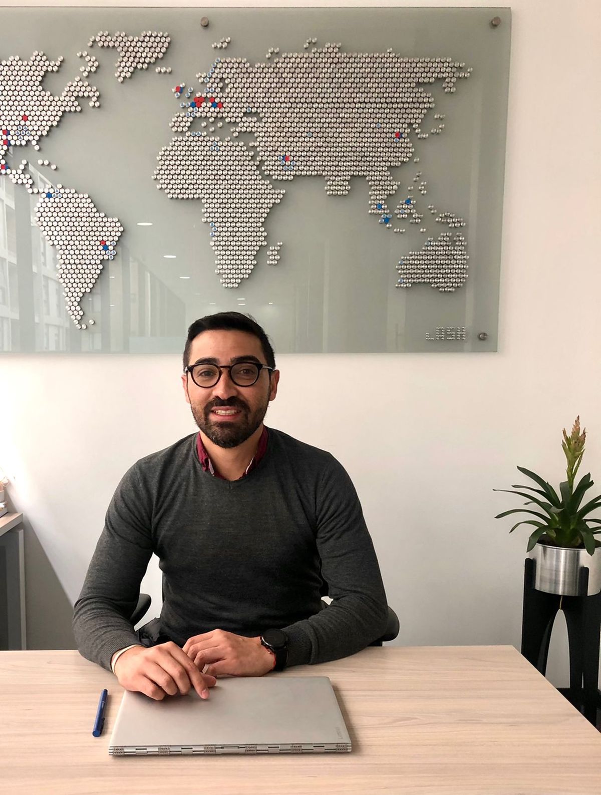 Daniel López, gerente general de Colaéreo.