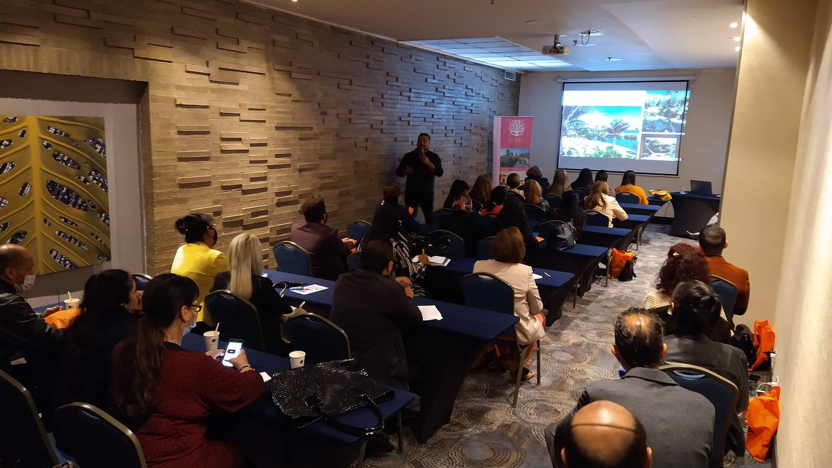 Capacitación por Grupo Xcaret en Bogotá 18 de noviembre.