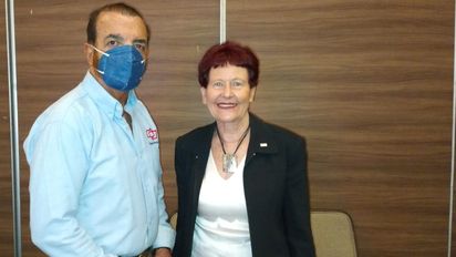 Opesa en EPTUR: Francisco Javier Zarazúa y Murielle Zarazúa.