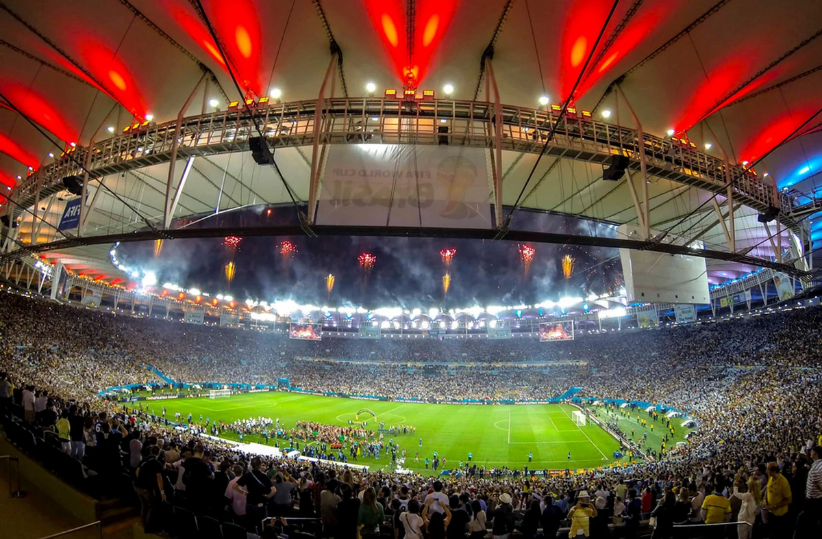 El Maracaná, en Brasil, es uno de los estadios más míticos del mundo.