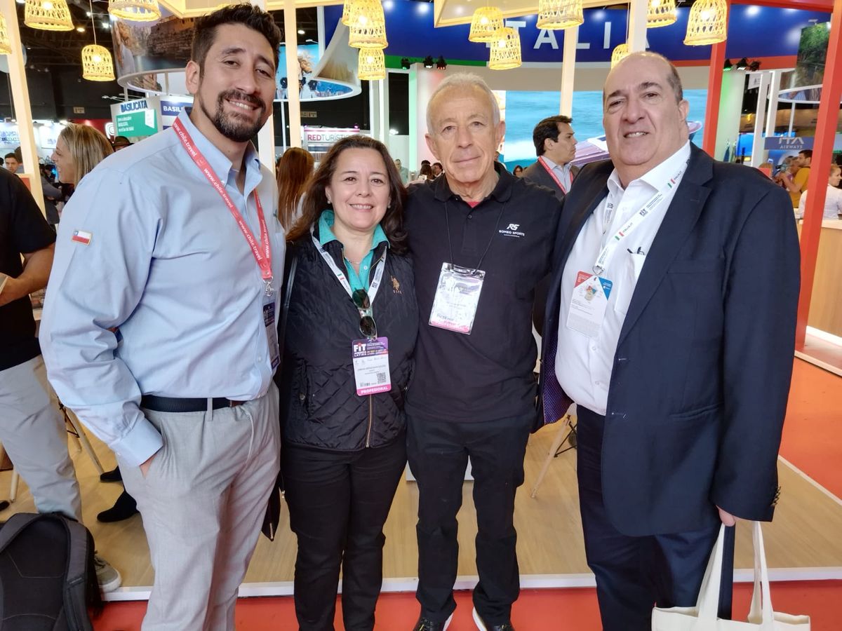 Stand de Chile en la FIT 2023.