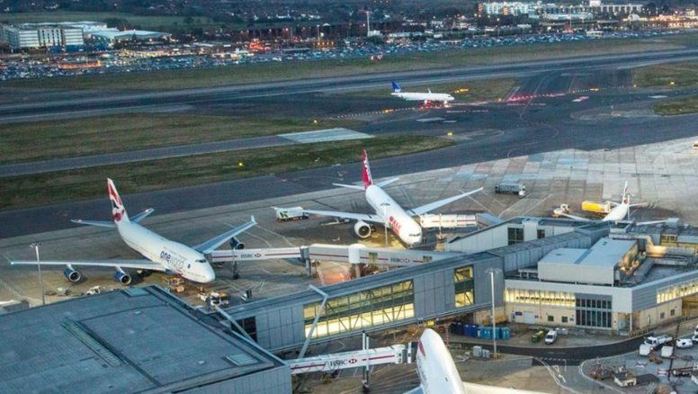 Aeropuerto de Heathrow, en Londres.