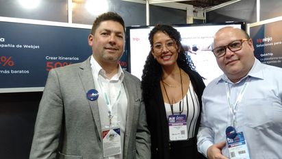 Trip Ninja está presente en la Feria Internacional de Turismo de América Latina de la mano de Ricardo Calero, Isadora Cigarroa y Ehrly Colmenares.