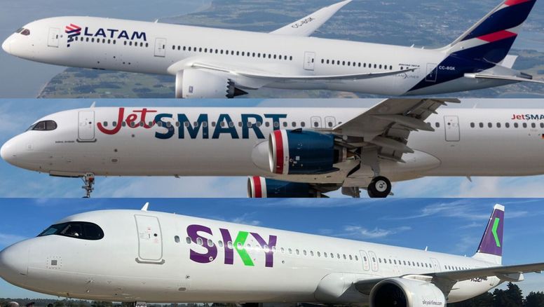 En 2024 las aerolíneas nacionales registraron alzas en el tráfico de pasajeros.
