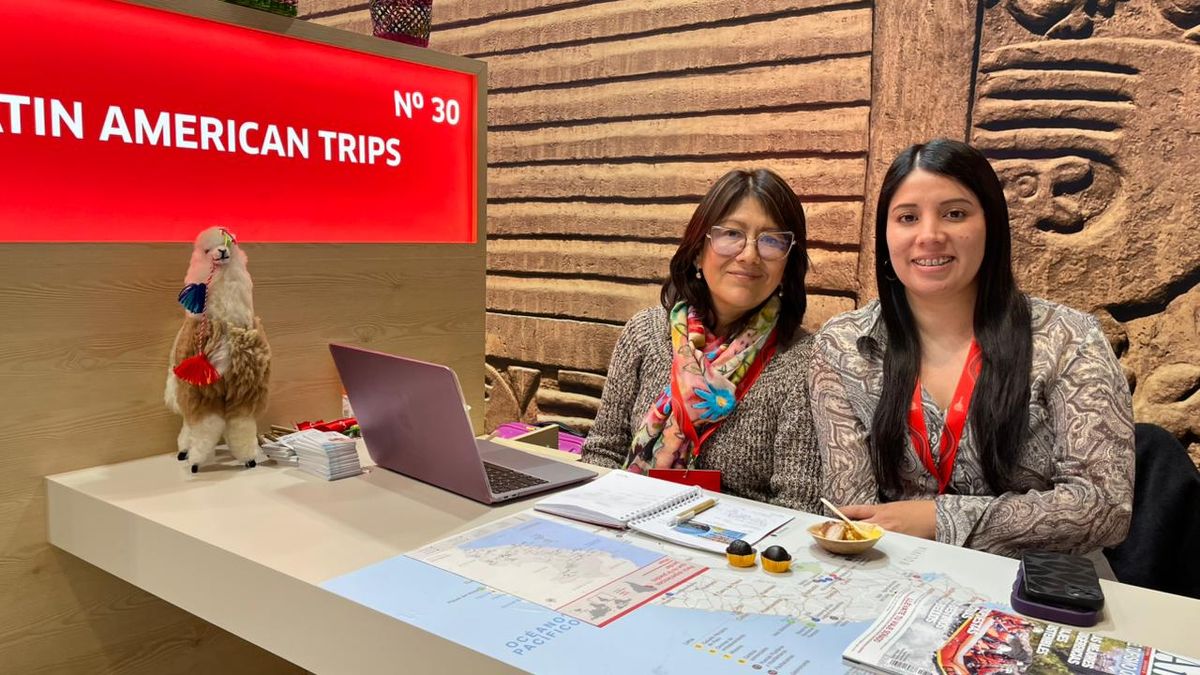 Giovana Perez y Catherine Castillo de Latin American Trips.