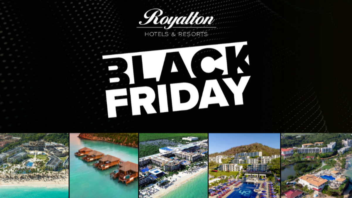 La venta de Black Friday de Royalton se extiende por todo su portafolio, incluyendo sus propiedades renovadas.