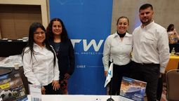 La presencia de Terrawind en el Workshop Ladevi Chile: Deikelys Núñez, Patricia García, Ana María Dávila, Mario Carrizo.