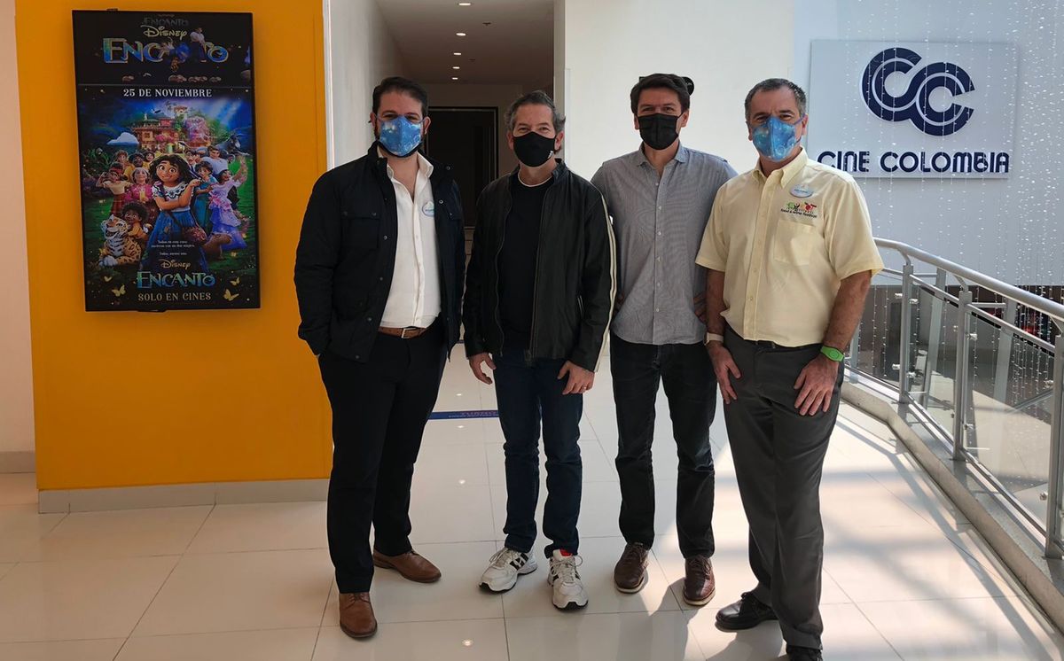 Unión de Representaciones y Disney Destinations llegaron a Cali, Pereira, Medellín y Bogotá, para capacitar a los agentes de sueños.