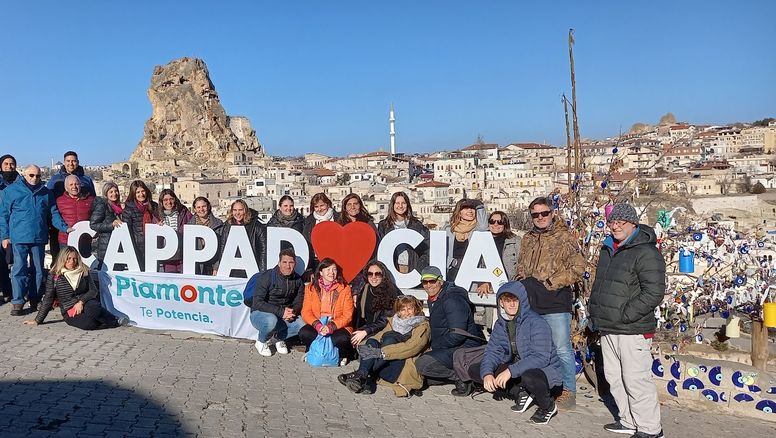 Uno de los grupos que visitó Turquía a través del programa de Piamonte Turismo.