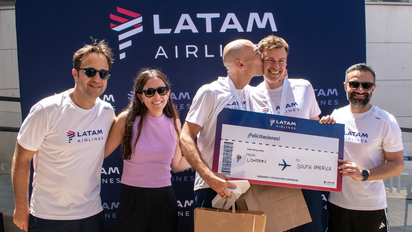 Agencias de viajes ganadoras de la liga de padel de LATAM Airlines.