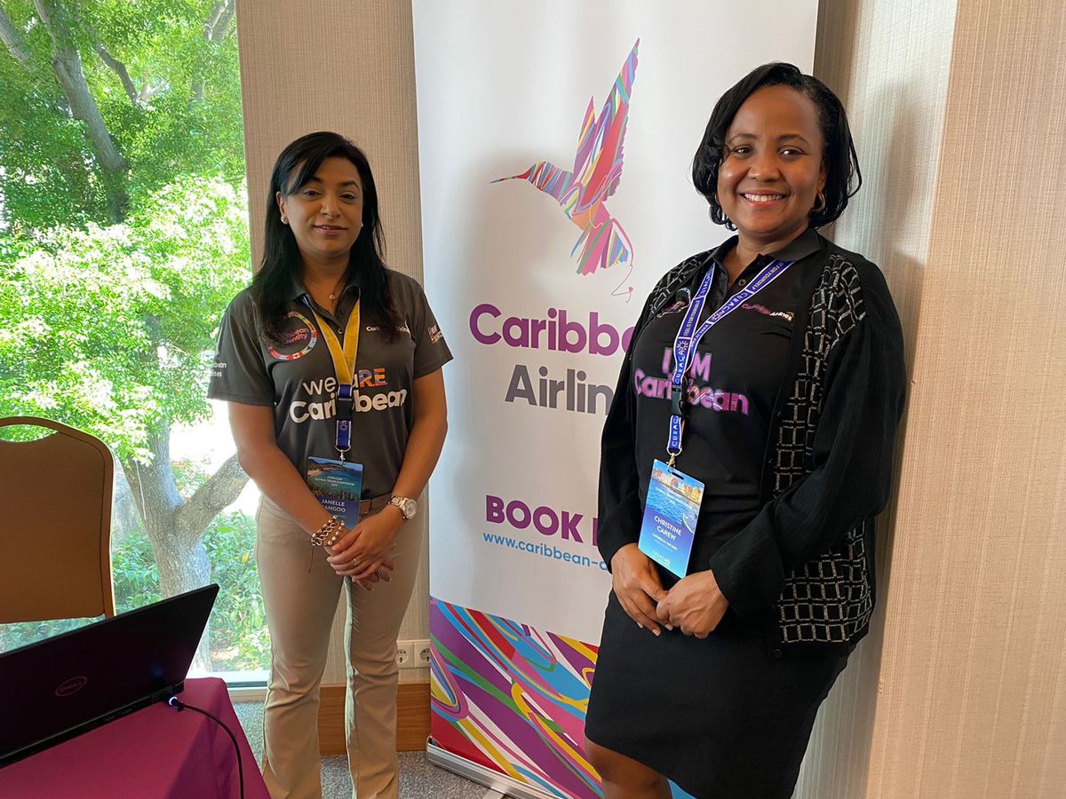 Caribbean Airlines, expositor del Global Trade Symposium 2022 de Curazao.