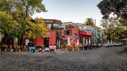 Palermo Hollywood, uno de los barrios más pintorescos de Buenos Aires.
