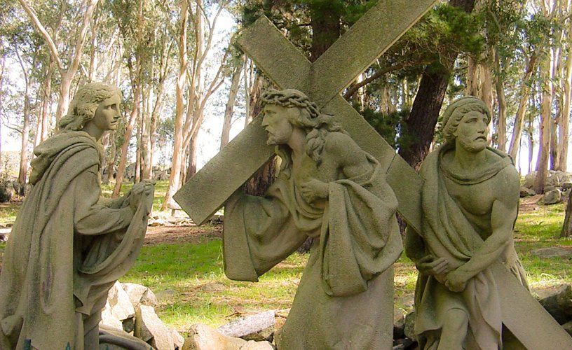 El Vía Crucis de Tandil es uno de los más visitados por los fieles que en Semana Santa buscan combinar el turismo con el respeto por los preceptos del Cristianismo.
