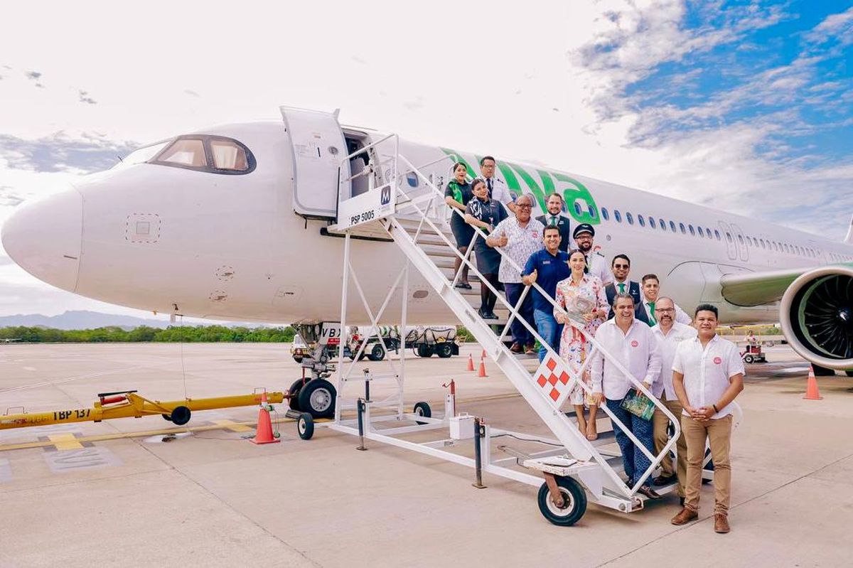 &nbsp;Este servicio de verano de Viva Aerobus opera dos vuelos a la semana y estará disponible hasta el 26 de agosto.&nbsp;