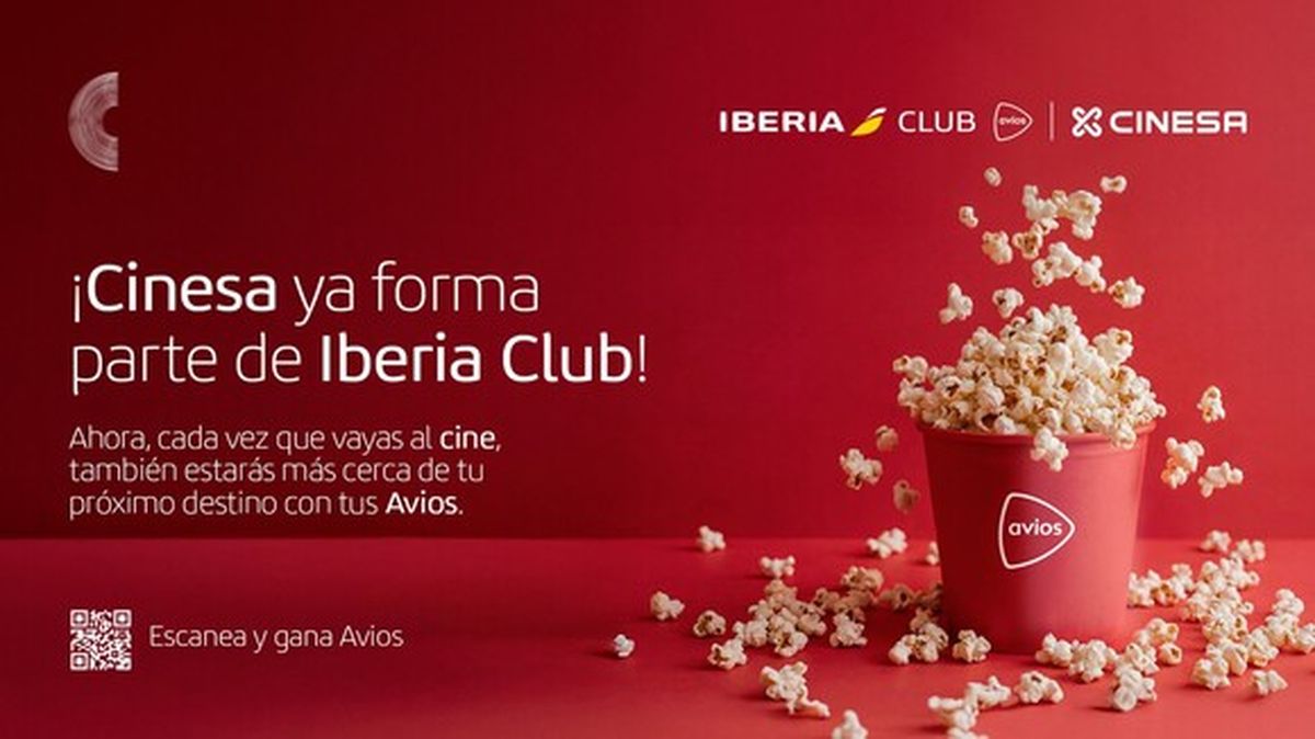 Alianza entre Iberia Club y Cinesa