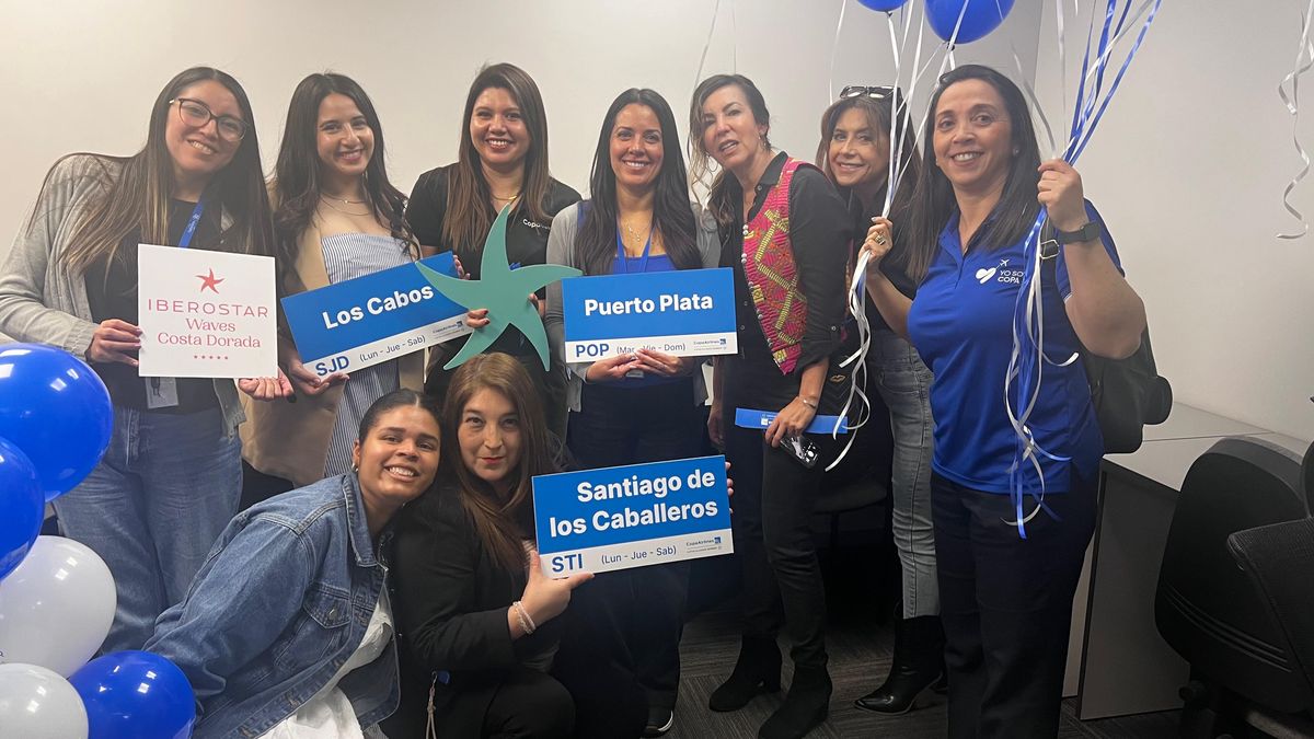 Copa Airlines: equipo comercial acercó novevades en rutas aéreas a profesionales de Turavión.