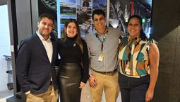 Equipo de Meliá: Daniel Morán, Catalina Londoño; y Discover Mayorista: Ignacio García y Ariana García, fortalecieron alianzas en un encuentro con agencias de viajes.