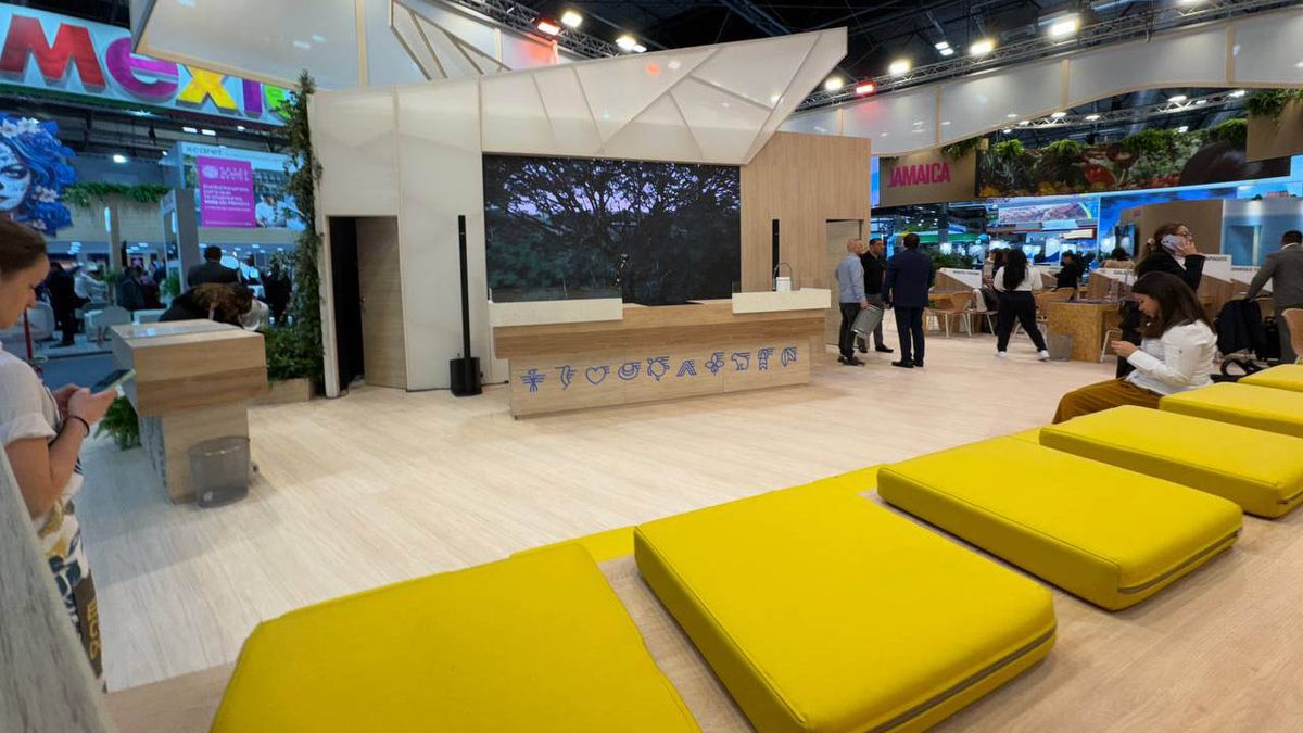 Stand de Ecuador en el Fitur 2025.