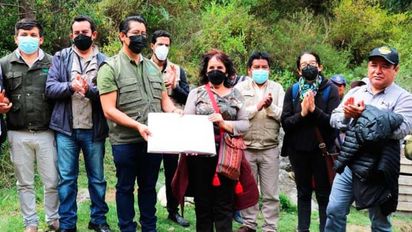 Se retoman los trabajos de recuperación del Sitio Arqueológico de Machu Q´ ente, ubicada en el Km. 88 de la vía férrea Cusco - Machu Picchu.