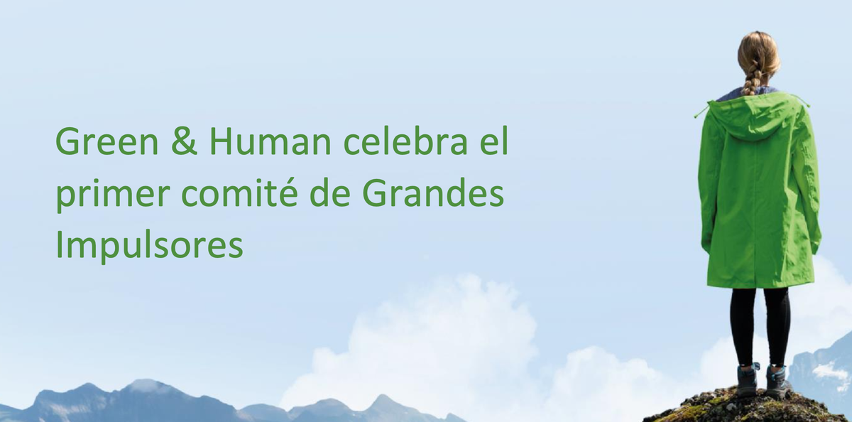 Cartel promocional del primer comité de Green & Human
