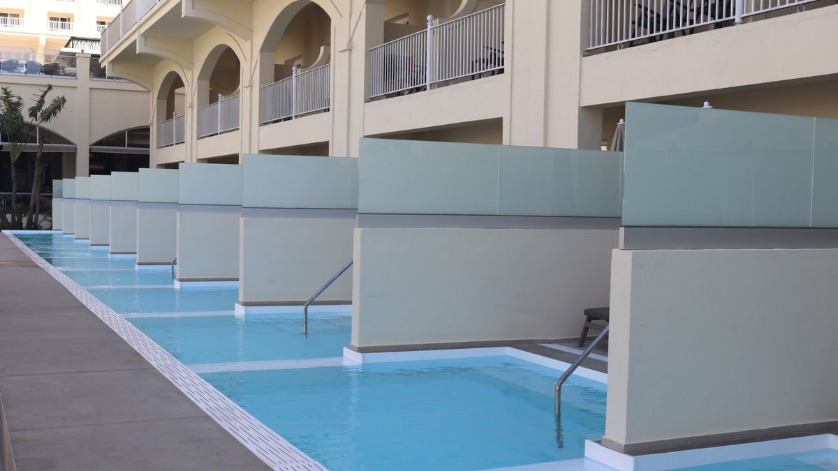 Habitaciones Elite Club con piscina privada en RIU Palace Aruba.