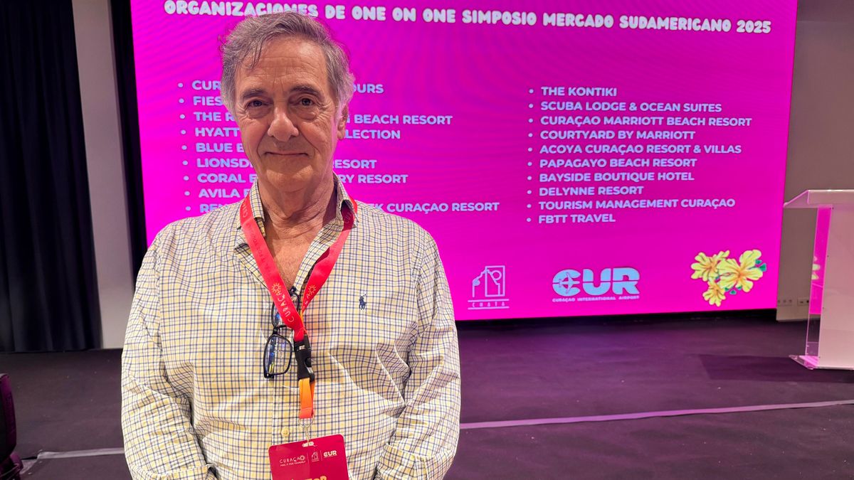 Víctor Dapena, director de la Oficina de Turismo de Curazao en Colombia.