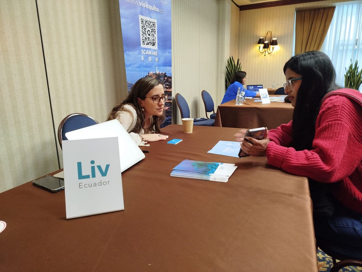 Ana Maria Páez, representante de LIV Ecuador.