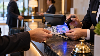 La detección de dólares falsos se convierte en un nuevo desafío de seguridad para los hoteles y su personal.