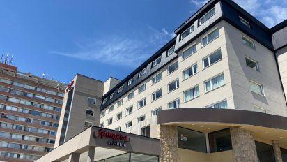 El Hampton by Hilton Bariloche ofrece atractivas vistas desde todas sus habitaciones.