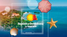 La nueva landing de la web que permite viajar a República Dominicana desde casa.