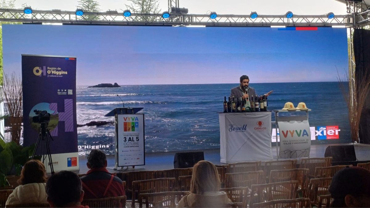 Víctor Cordero, director de la Cámara de Turismo de Colchagua