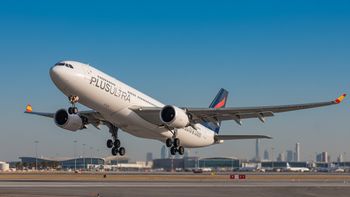 Avión de la aerolínea Plus Ultra