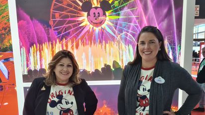 Zitka Ferreira y Maonela Bopp, gerentas de Client Solutions y Estrategia de Marketing, respectivamente, de Disney Destinations para América Latina.