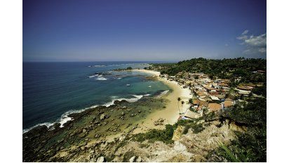 El paisaje idílico del Morro de São Paulo enamora al turismo internacional.